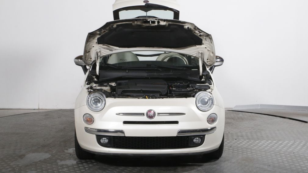 2012 Fiat 500 C LOUNGE AUTO  A/C  CUIR MAGS  TOIT #25