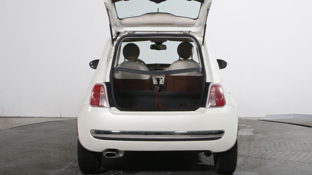 2012 Fiat 500 C LOUNGE AUTO  A/C  CUIR MAGS  TOIT #27