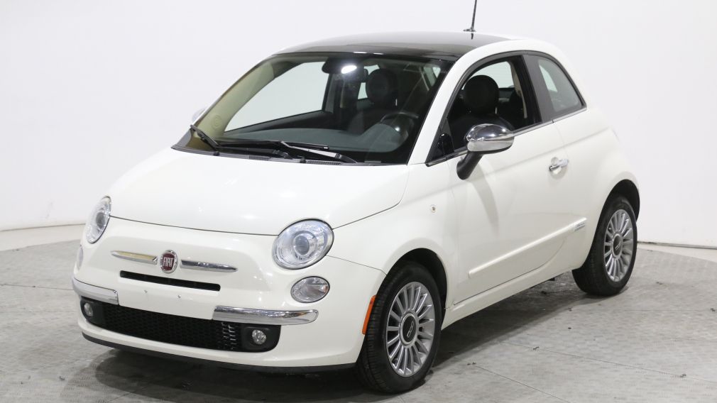 2014 Fiat 500 LOUNGE MANUELLE AC GR ELECT CUIR MAGS TOIT OUVRANT #3