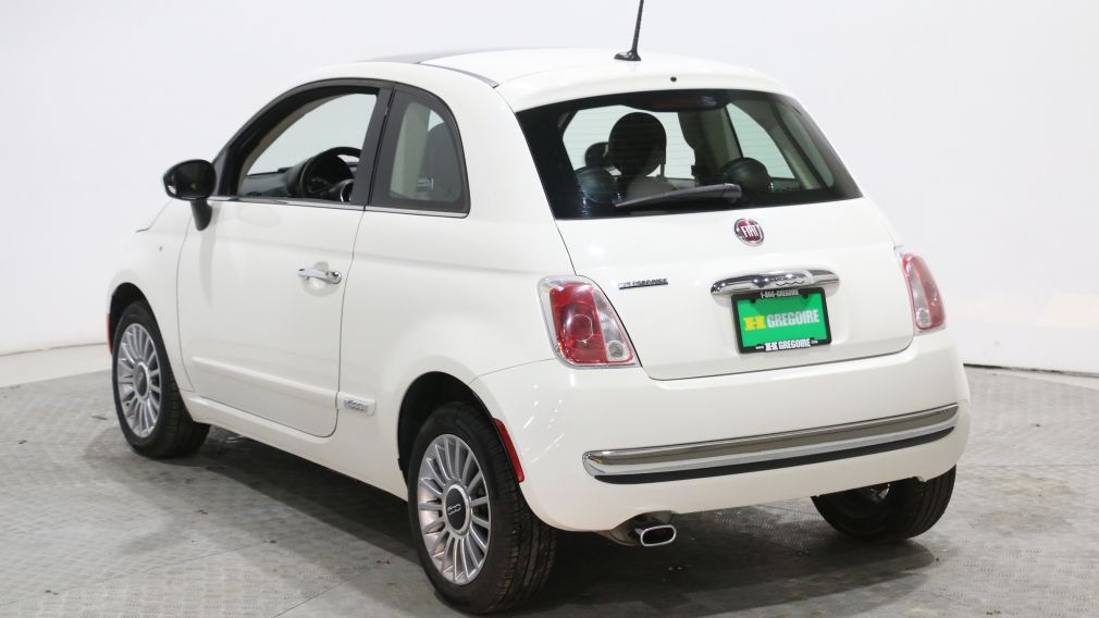 2014 Fiat 500 LOUNGE MANUELLE AC GR ELECT CUIR MAGS TOIT OUVRANT #5