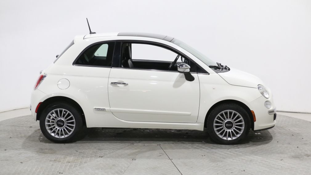 2014 Fiat 500 LOUNGE MANUELLE AC GR ELECT CUIR MAGS TOIT OUVRANT #8