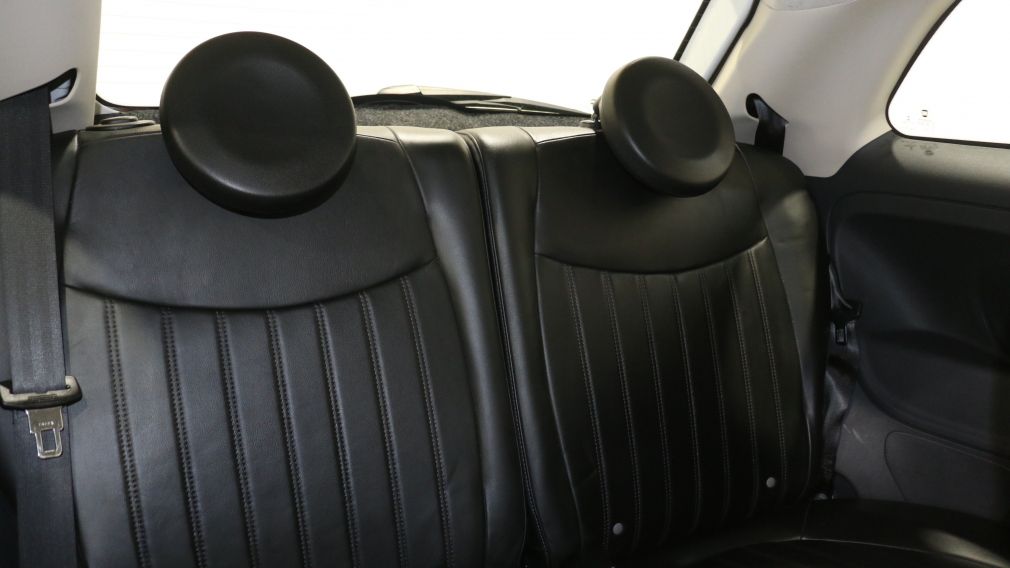 2014 Fiat 500 LOUNGE MANUELLE AC GR ELECT CUIR MAGS TOIT OUVRANT #18