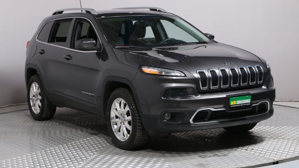 2016 Jeep Cherokee Limited AWD CUIR MAGS BLUETOOTH CAM RECUL #0