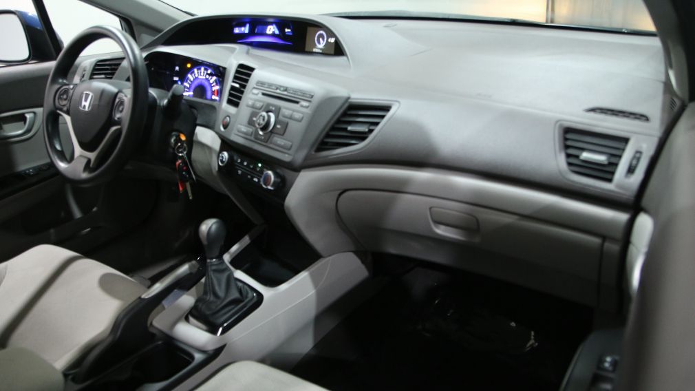 2012 Honda Civic LX A/C GR ELECT BLUETOOTH #12