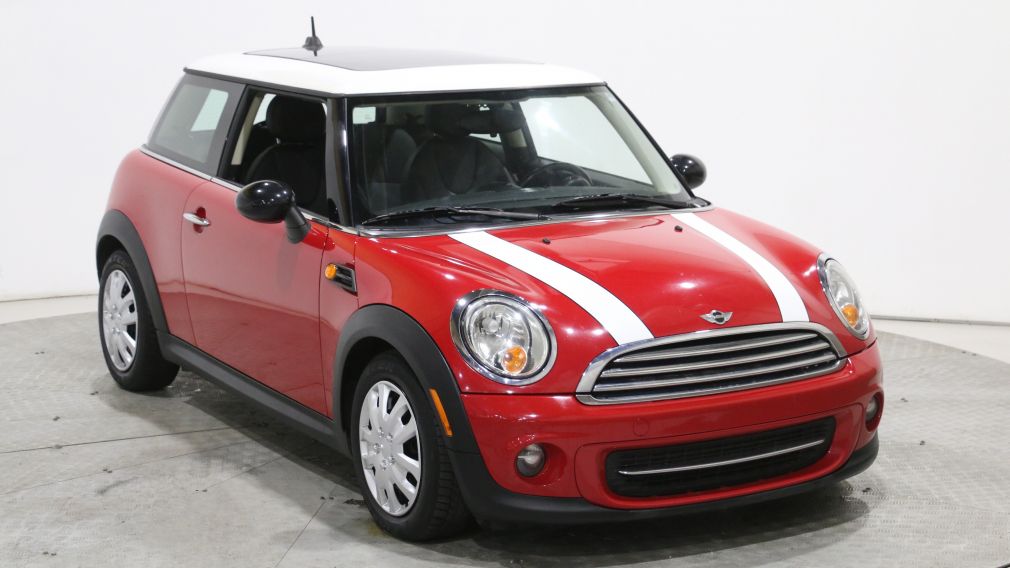 2012 Mini Cooper 2dr Cpe MANUELLE A/C GR ELECT MAGS TOIT OUVRANT #0