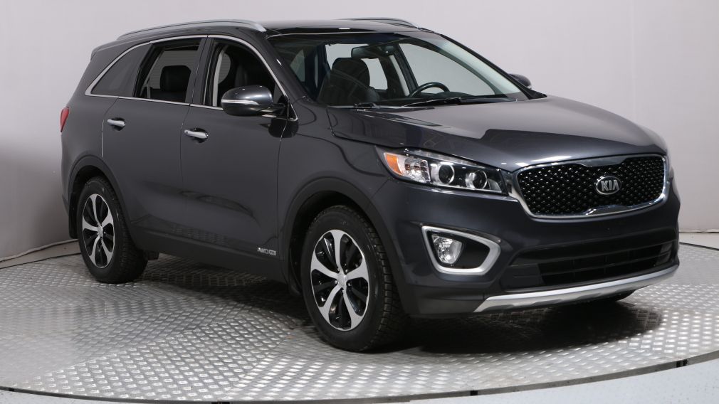 2017 Kia Sorento EX+ V6 AWD CUIR TOIT MAGS 7 PASSAGERS CAM RECUL #0