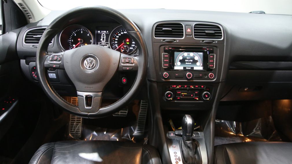 2014 Volkswagen Golf Wolfsburg Edition TDI CUIR TOIT NAV BLUETOOTH #9