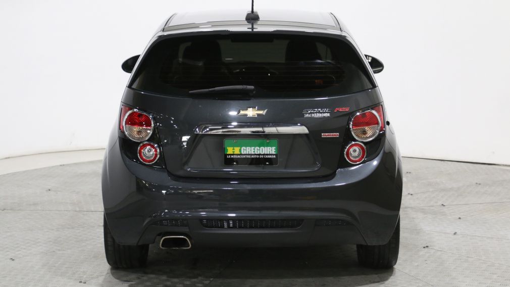 2015 Chevrolet Sonic RS TURBO AUTO A/C CUIR TOIT MAGS CAMERA DE RECUL #5