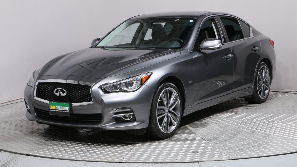 2015 Infiniti Q50 AWD CUIR TOIT NAV MAGS 19" BLUETOOTH CAM RECUL #3