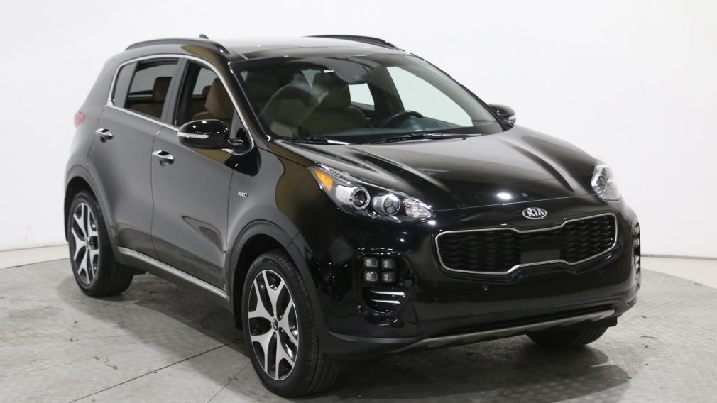 2018 Kia Sportage SX Turbo AWD GR ELECT CUIR TOIT PANORAMIQUE CAMERA #0