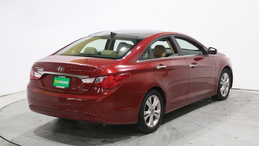 2013 Hyundai Sonata Limited w/Navigation AUTO CUIR TOIT OUVRANT CAMERA #4