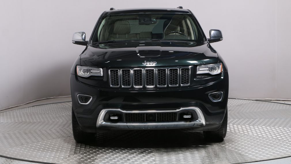 2014 Jeep Grand Cherokee OVERLAND DIESEL 4WD CUIR TOIT PANO MAGS 20'' #1