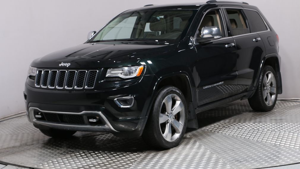 2014 Jeep Grand Cherokee OVERLAND DIESEL 4WD CUIR TOIT PANO MAGS 20'' #2