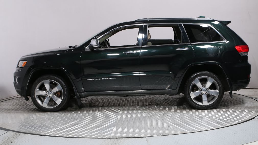 2014 Jeep Grand Cherokee OVERLAND DIESEL 4WD CUIR TOIT PANO MAGS 20'' #3