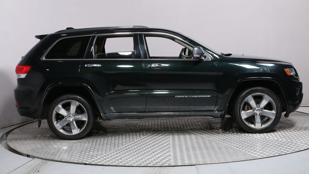 2014 Jeep Grand Cherokee OVERLAND DIESEL 4WD CUIR TOIT PANO MAGS 20'' #7