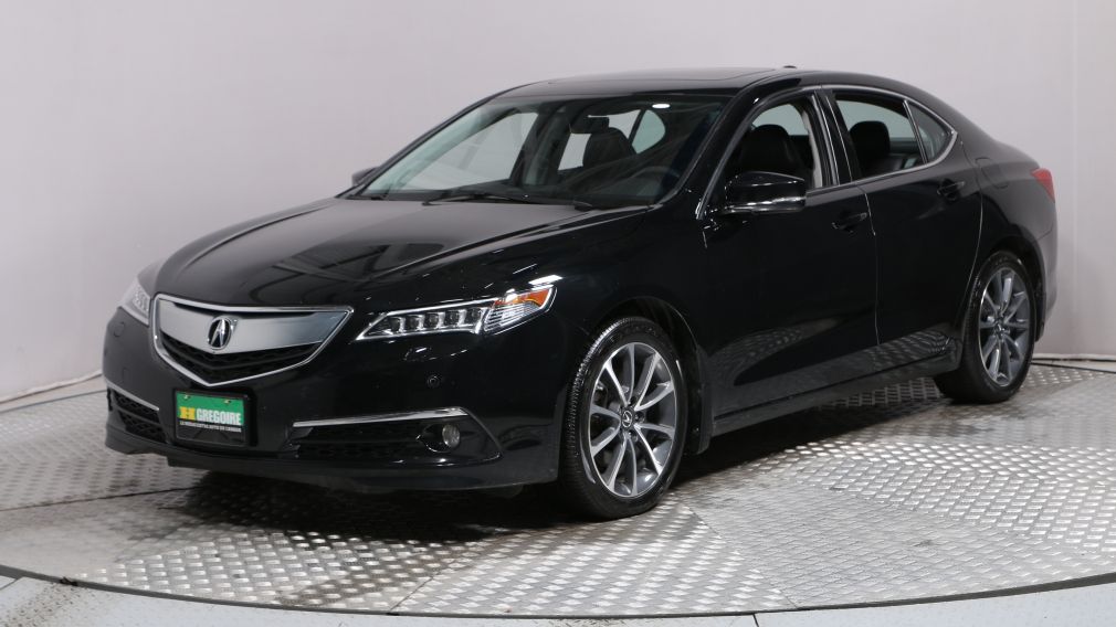 2015 Acura TLX V6 Elite AWD CUIR TOIT NAV MAGS BLUETOOTH CAM RECU #3