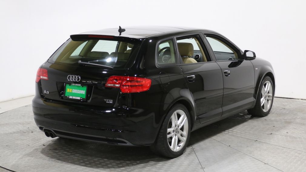 2011 Audi A3 2.0T QUATTRO AUTO AC GR ELECT CUIR MAGS TOIT PANO #7