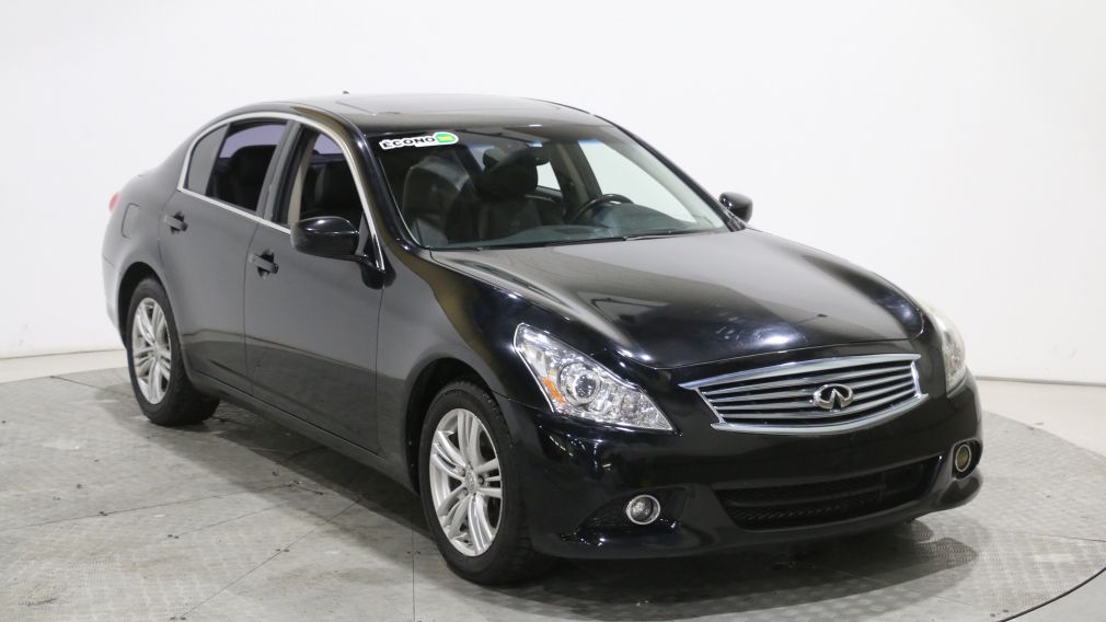 2010 Infiniti G37 AWD A/C CAM RECUL NAV CUIR MAGS #0