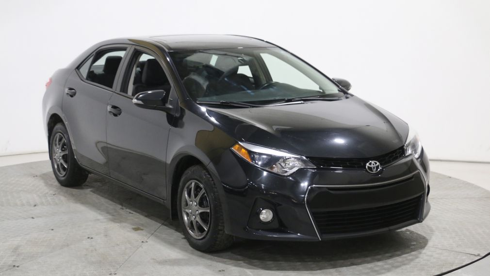 2015 Toyota Corolla S AUTO AC GR ELECT MAGS BLUETOOTH TOIT OUVRANT #0