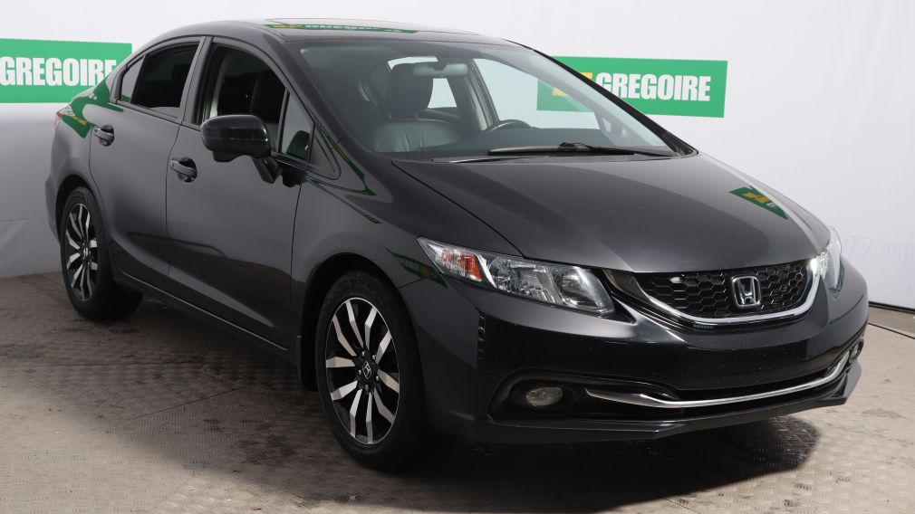 2014 Honda Civic Touring AUTO A/C CUIR TOIT NAV MAGS CAM RECUL #0