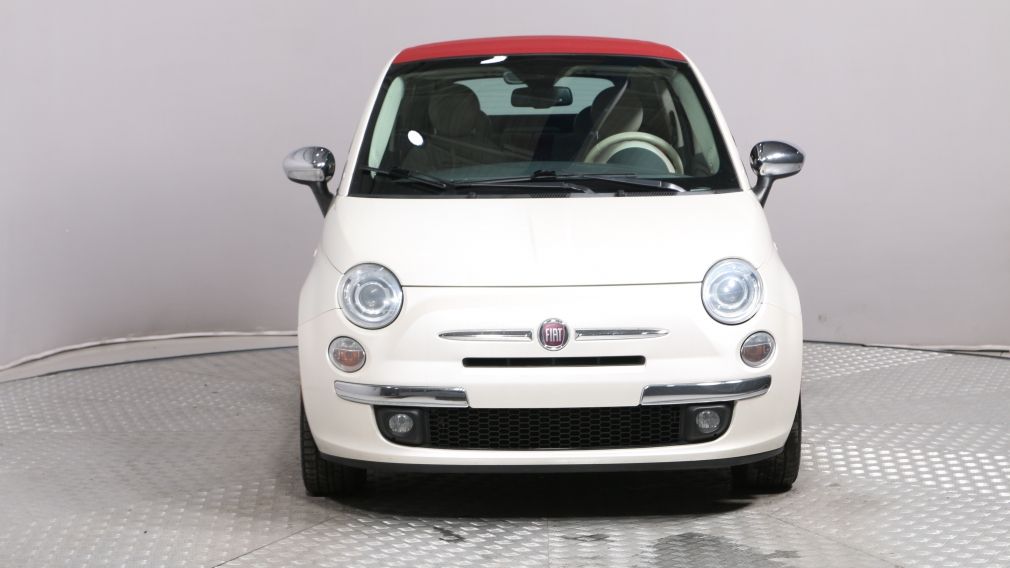 2012 Fiat 500 CONVERTIBLE LOUNGE A/C CUIR MAGS BLUETHOOT #1