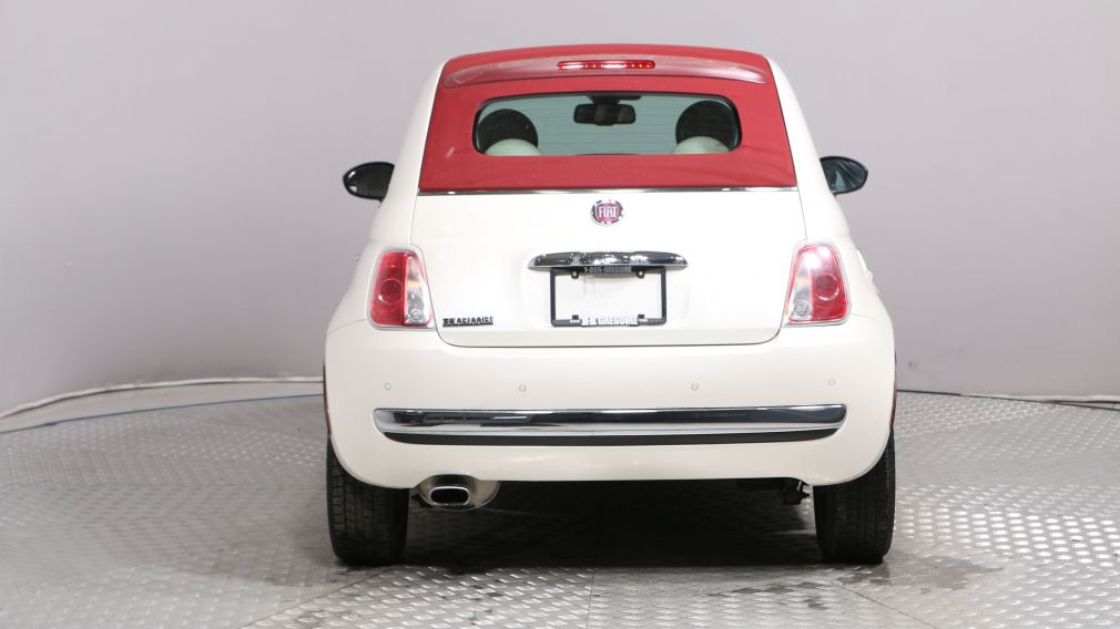 2012 Fiat 500 CONVERTIBLE LOUNGE A/C CUIR MAGS BLUETHOOT #5