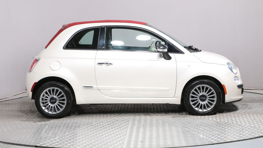 2012 Fiat 500 CONVERTIBLE LOUNGE A/C CUIR MAGS BLUETHOOT #7