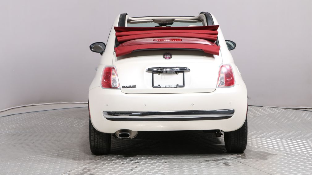 2012 Fiat 500 CONVERTIBLE LOUNGE A/C CUIR MAGS BLUETHOOT #8