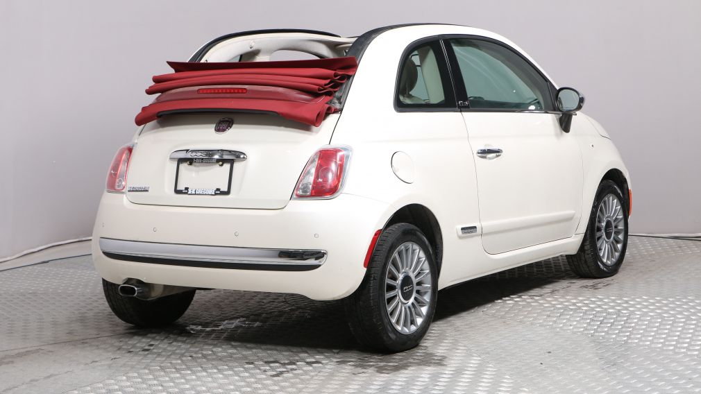 2012 Fiat 500 CONVERTIBLE LOUNGE A/C CUIR MAGS BLUETHOOT #9