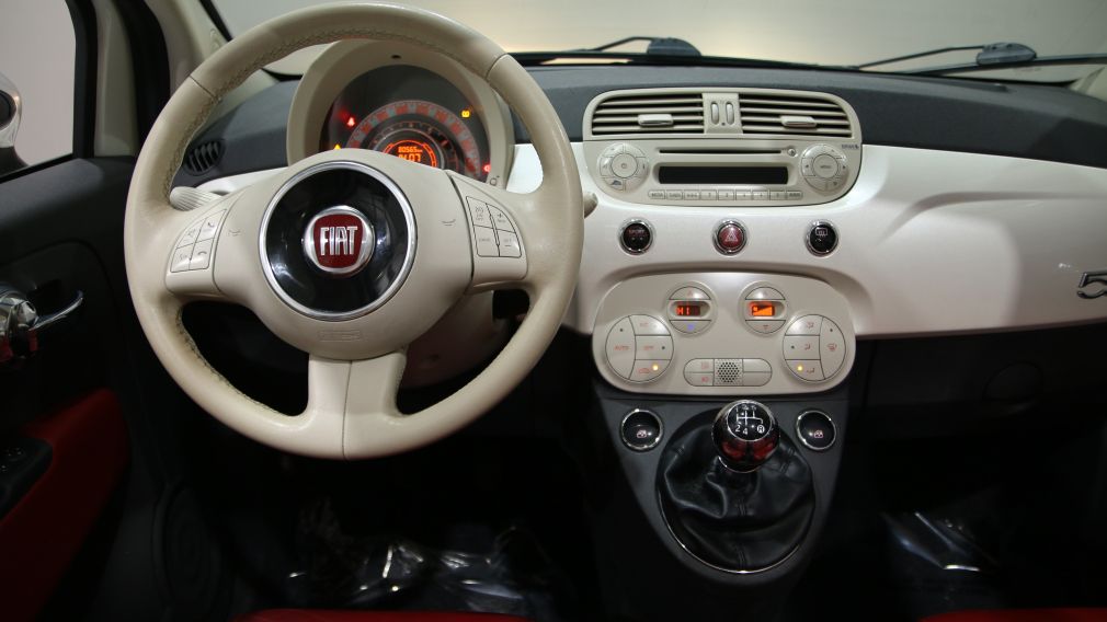 2012 Fiat 500 CONVERTIBLE LOUNGE A/C CUIR MAGS BLUETHOOT #16