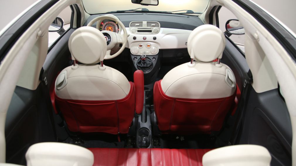 2012 Fiat 500 CONVERTIBLE LOUNGE A/C CUIR MAGS BLUETHOOT #22