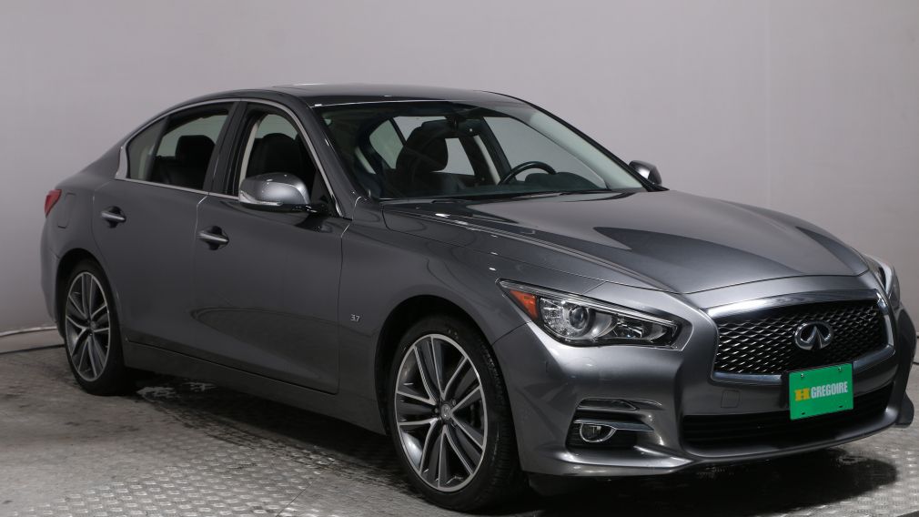 2015 Infiniti Q50 Sport AWD CUIR TOIT NAV MAGS CAM RECUL #0