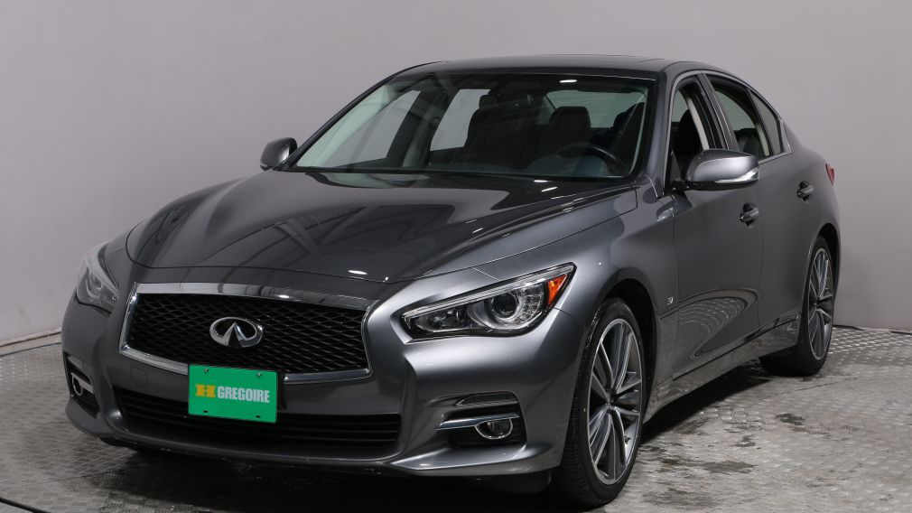 2015 Infiniti Q50 Sport AWD CUIR TOIT NAV MAGS CAM RECUL #3