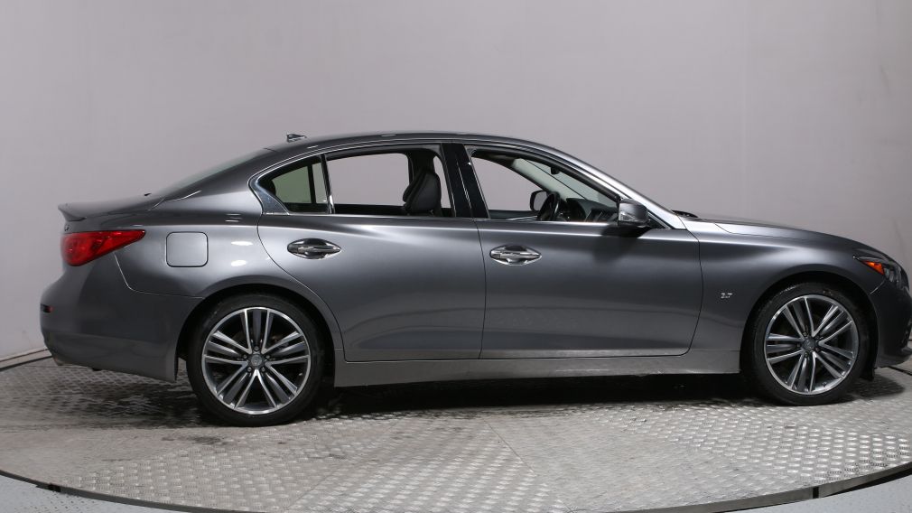 2015 Infiniti Q50 Sport AWD CUIR TOIT NAV MAGS CAM RECUL #8