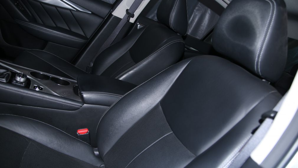 2015 Infiniti Q50 Sport AWD CUIR TOIT NAV MAGS CAM RECUL #10