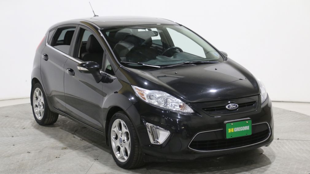 2013 Ford Fiesta TITANIUM AUTO A/C CUIR TOIT MAGS BLUETOOTH #0