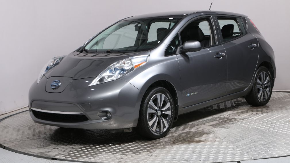 2015 Nissan Leaf SL A/C CUIR NAV MAGS BLUETOOTH CAM 360 #3