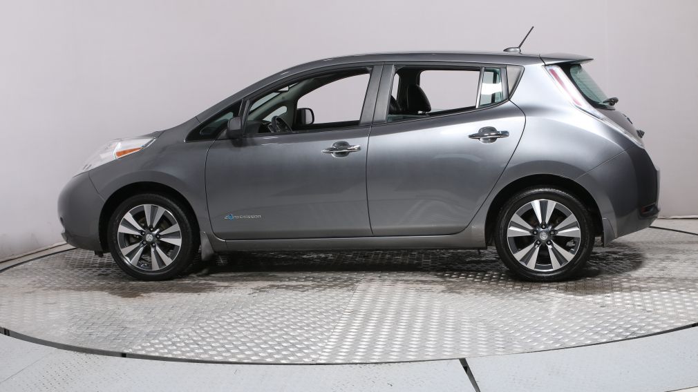 2015 Nissan Leaf SL A/C CUIR NAV MAGS BLUETOOTH CAM 360 #4