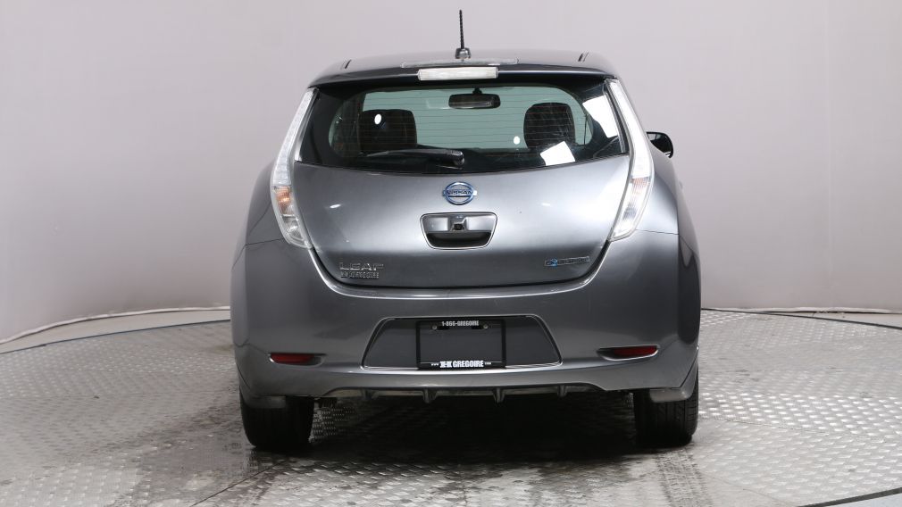 2015 Nissan Leaf SL A/C CUIR NAV MAGS BLUETOOTH CAM 360 #5
