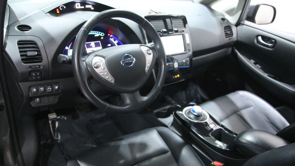 2015 Nissan Leaf SL A/C CUIR NAV MAGS BLUETOOTH CAM 360 #8