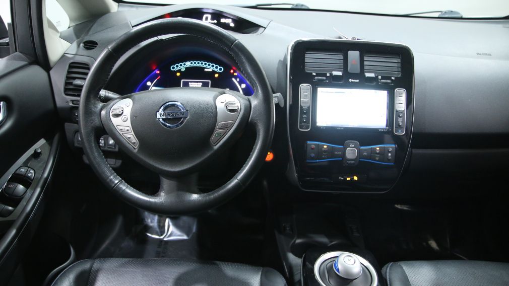 2015 Nissan Leaf SL A/C CUIR NAV MAGS BLUETOOTH CAM 360 #12