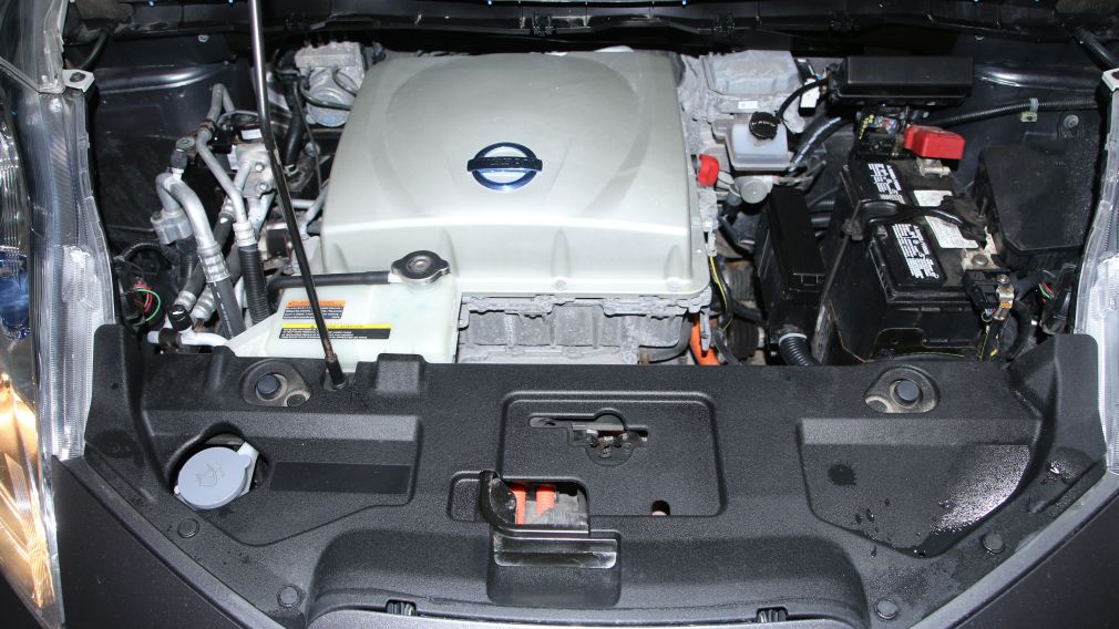 2015 Nissan Leaf SL A/C CUIR NAV MAGS BLUETOOTH CAM 360 #27