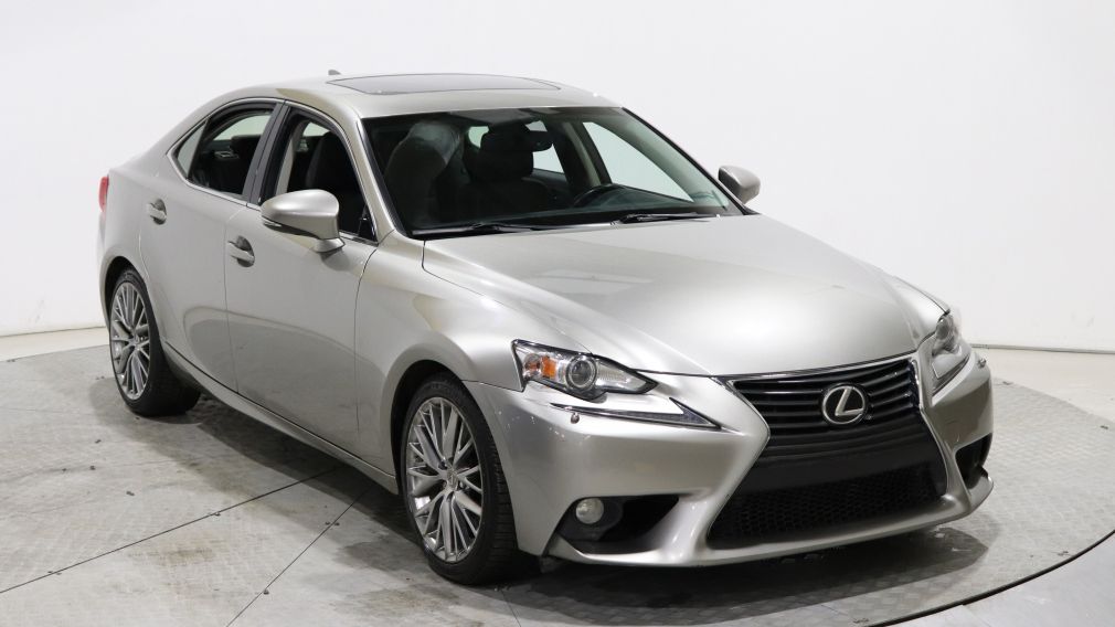2014 Lexus IS250 AWD AUTO GR ELECT CUIR TOIT MAGS BLUETOOTH #0
