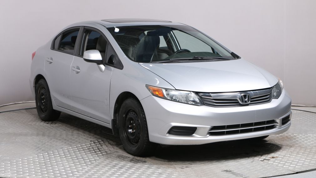 2012 Honda Civic EX A/C GR ELECT TOIT #0