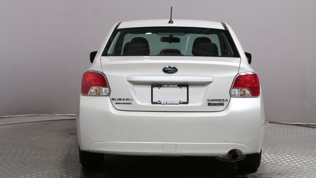 2012 Subaru Impreza 2.0i AWD AUTO A/C #6