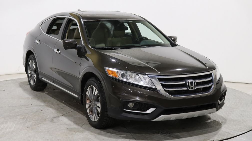 2013 Honda Crosstour EX-L AWD CUIR TOIT NAV MAGS CAM RECUL #0