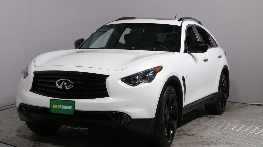 2016 Infiniti QX70 Sport AWD CUIR TOIT NAV MAGS CAM 360 #2