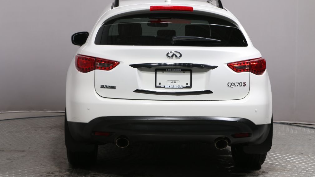 2016 Infiniti QX70 Sport AWD CUIR TOIT NAV MAGS CAM 360 #5