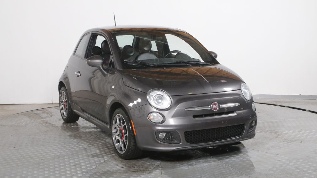 2014 Fiat 500 Sport AUTO CUIR GR ELECT TOIT OUVRANT BLUETOOTH #0