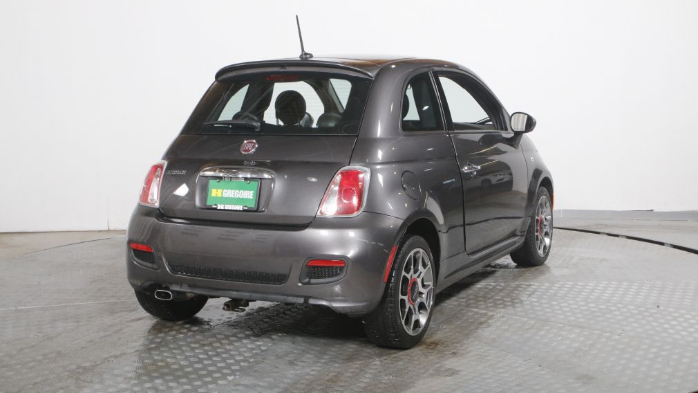 2014 Fiat 500 Sport AUTO CUIR GR ELECT TOIT OUVRANT BLUETOOTH #7